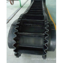 Rubber Conveyor Belt/ Corrugated Sidewall Belt for Heavey Material Transmission